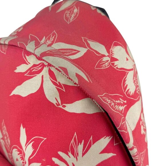 Auth SAINT LAURENT Backpack Red/Black Nylon Canvas/Leather - z4057 - Picture 7 of 16